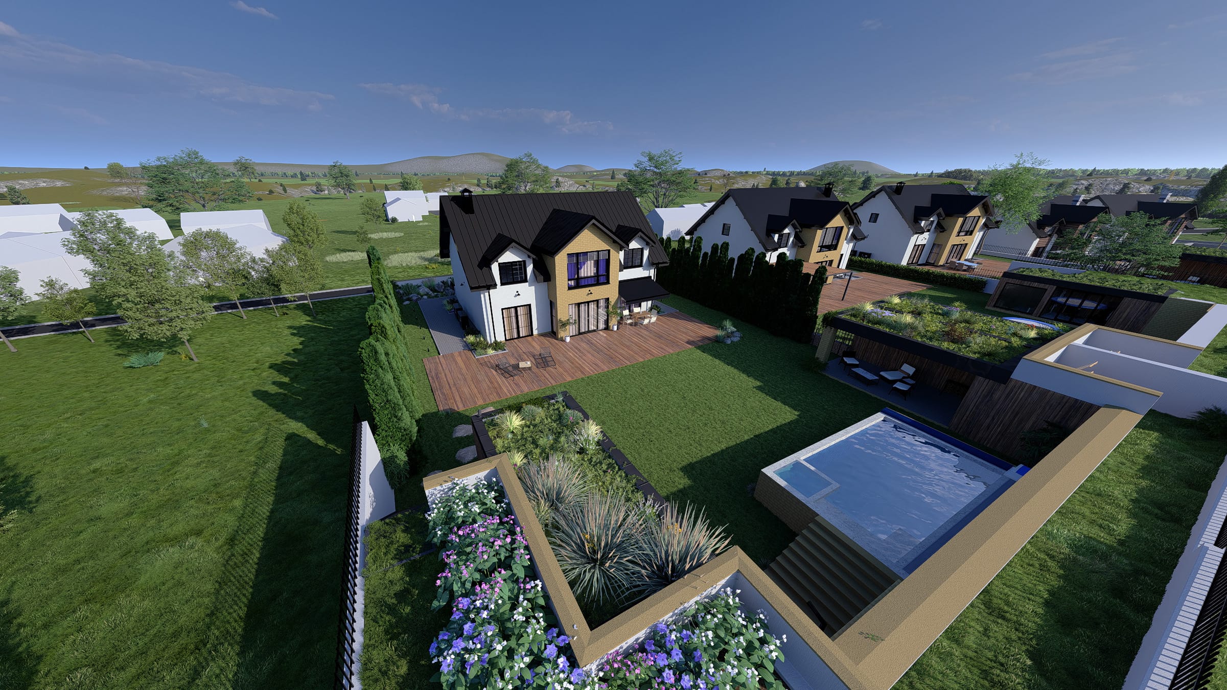 3D vizualizace zahrady